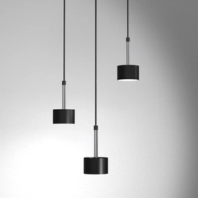 Lampa wisząca ARENA BLACK/SILVER 3xGX53, czarna, na kole potrójna