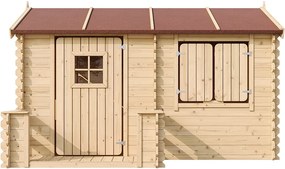 Drewniany domek ogrodowy dla dzieci - M503