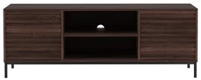 Szafka pod TV w dekorze orzecha w naturalnym kolorze 140x50 cm Celine – Støraa