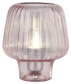 Searchlight EU60753PI - Lampa stołowa ARIA 1xE27/10W/230V różowa