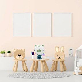 Zielona dotykowa lampka LED dla dzieci - A366 D4-A27