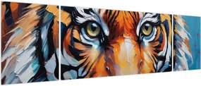 Obraz - Widok tygrysa, obraz (170x50 cm)