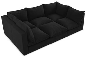 Czarna sofa 255 cm Manao – Makamii