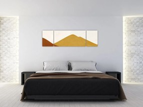 Obraz - Góry akwarelowe N⁰1 (170x50 cm)