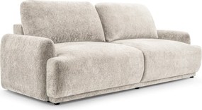 Sofa z Funkcją Spania SELORIA Beżowa Nowoczesna