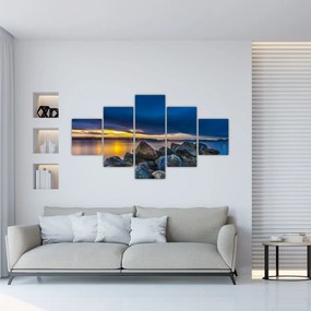Obraz - Chmury nad wodą (125x70 cm)
