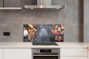 Szklany Panel Świąteczne Wypieki w Mące