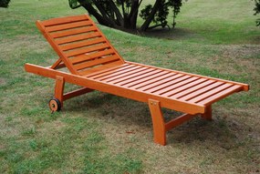 Leżak drewniany LUISA