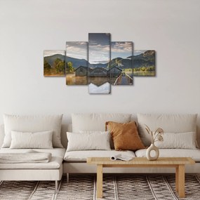 Obraz jeziora (125x70 cm)