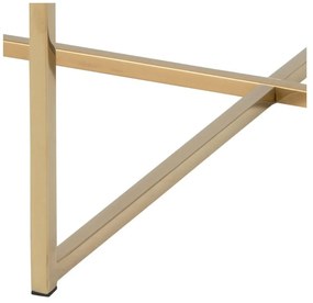 Stolik Actona Alisma Golden, ⌀ 80 cm