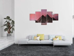 Obraz - Piramidy w Gizie, Egipt (125x70 cm)