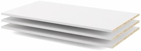 Dodatkowe półki do szafy zestaw 3 szt. (szer. 89 cm) Verona – Tvilum