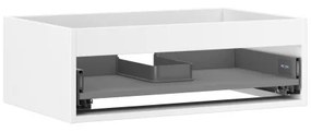 Mexen Box-A korpus szafki podumywalkowej 70 cm, 1 szuflada, biały mat - 91AX0-0700-235-1-01