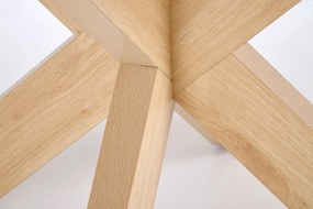 Stół okrągły MORUS 105x105 dąb naturalny HALMAR