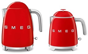Czerwony czajnik elektryczny ze stali nierdzewnej 800 ml Retro Style – SMEG