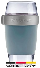 Westmark Trzyczęściowy pojemnik na żywność, 1150 ml, niebieski