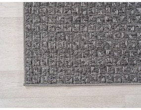 Dywan zewnętrzny Ibiza Trójkąty szary 280 cm x 370 cm