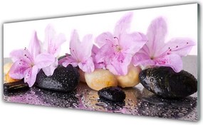 Panel Szklany Szlachetna Różowa Lilia