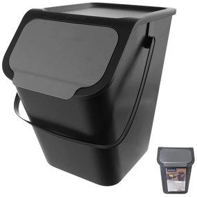 Plastikowy kosz na śmieci do segregacji odpadów 25 l Bin – Orion