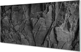 Szkło do Kuchni na Ścianę Artystyczna Tekstura Skalna