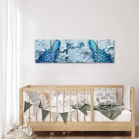 Obraz pawi (170x50 cm)