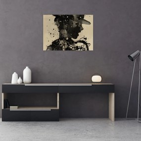 Obraz - Kobieta jazzowa (70x50 cm)