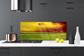Panel nad blat kuchenny Rozległy Pejzaż Polny