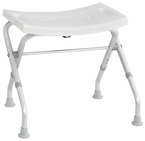 SAPHO A0050301 Składane krzesełko dla osóbniepełnosprawnych, białe