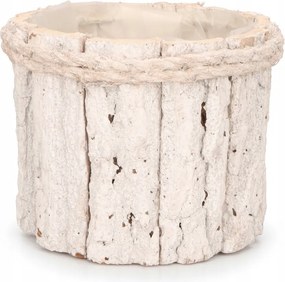 Osłonka z kory 12 cm Naturalna Doniczka Boho Rustykalna Dekoracja do Roślin