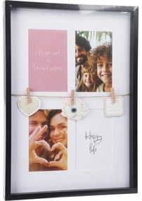 Ramka na zdjęcia z dekoracją, 31 x 2,7 x 43,5 cm