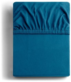 Morskie dżersejowe prześcieradło z gumką 220x200 cm Amber – Restilo