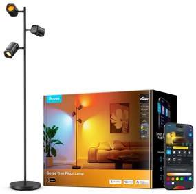 Govee - LED RGBICWW ściemnialna lampa stojąca TREE MATTER LED/48W/230V Wi-Fi
