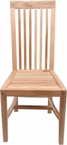 Krzesła ogrodowe teakowe Divero BOLERO 2 szt. składane