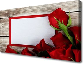 Obraz canvas na ścianę Bukiet Klasycznych Róż