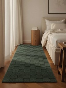 Dywan wełniany Villeroy &amp; Boch 1766 Wool Scala zielony 80cm x 200cm