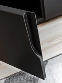 Szafka RTV ESTON 200 czarny mat FURNIVAL