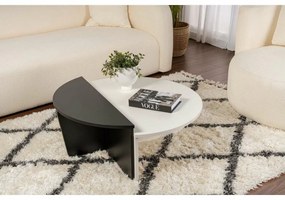 Stolik konferencyjny Orion White and Black