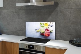 Szklany Panel Mix Owocowy: Malina i Limonka