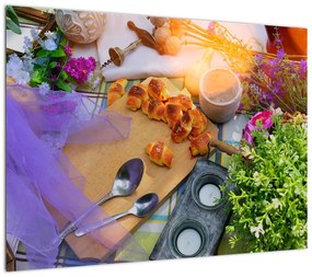 Obraz - letni piknik (70x50 cm)