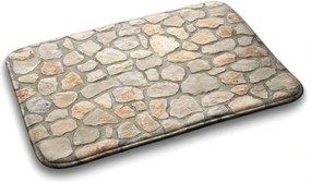 Dywanik antypoślizgowy do łazienki Dywanik antypoślizgowy do łazienki Kamienie Ściana