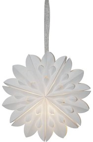 Biała świąteczna dekoracja świetlna ø 40 cm Clipp – Star Trading