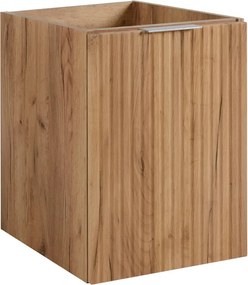 Szafka ryflowana pod umywalkę dąb craft złoty 40 cm E1-E59