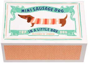 Zabawka pluszowa Mini Sausage Dog in a Little Box – Rex London