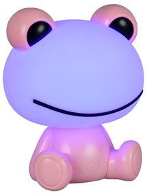 Różowa lampa dziecięca LED Hopper – Trio