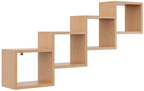 Nowoczesna półka ścienna na książki buk A7-M71