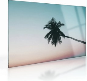 Obraz na szkle - Palma na Bali (70x50 cm)
