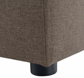 Taboret REGOR, brązowy