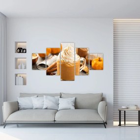 Obraz - Dyniowa latte (125x70 cm)