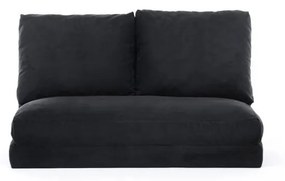 Czarna rozkładana sofa 120 cm Taida – Balcab Home