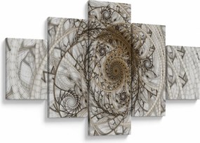 Obraz ozdobnej sztuki (125x70 cm)
